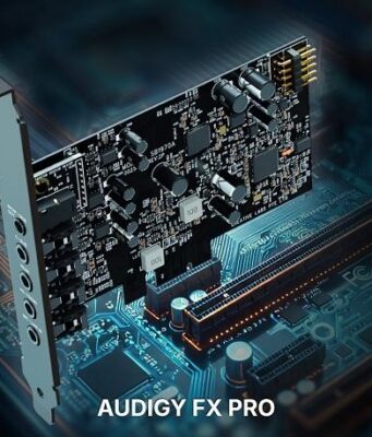 Sound Blaster Audigy Fx Pro: The New High-Res PCIe Standard